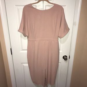 ASOS • Light Pink Wiggle Dress